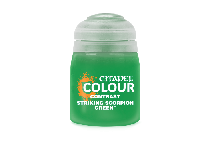 CONTRAST: Striking Scorpion Green