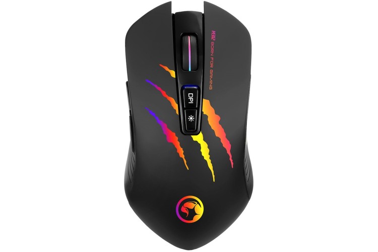 Marvo Scorpion M312 USB RGB LED Black Programmable Gaming Mouse